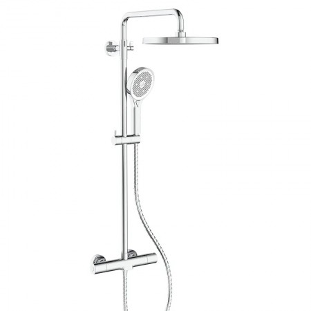 Душова система тропічний душ з термостатом Koer KB-55013-01 KR4730 хром